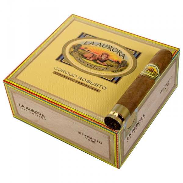 Коробка La Aurora 1903 Edition Corojo Robusto на 18 сигар